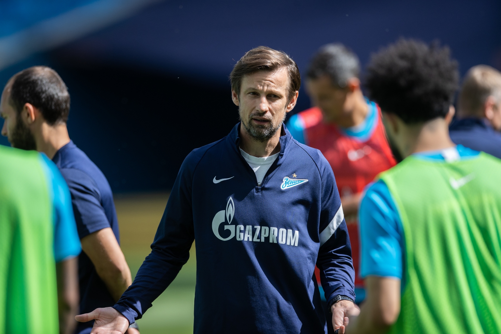 Открытая тренировка «Зенита» перед матчем со «Спартаком»