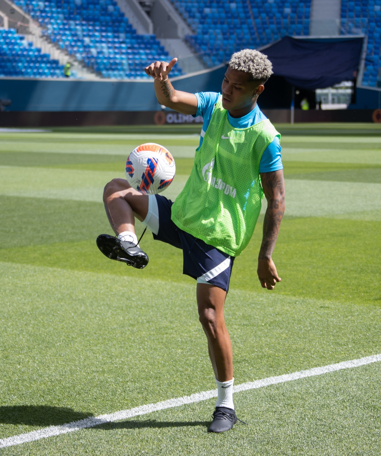 Открытая тренировка «Зенита» перед матчем со «Спартаком»