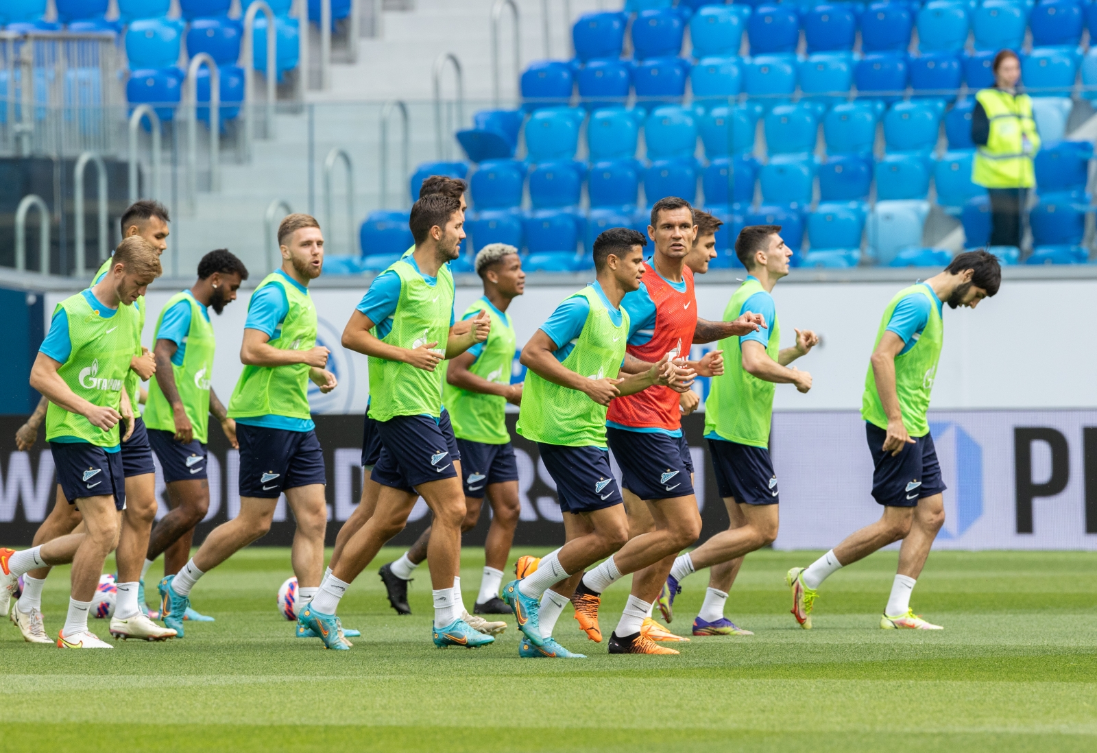 Открытая тренировка «Зенита» перед матчем со «Спартаком»