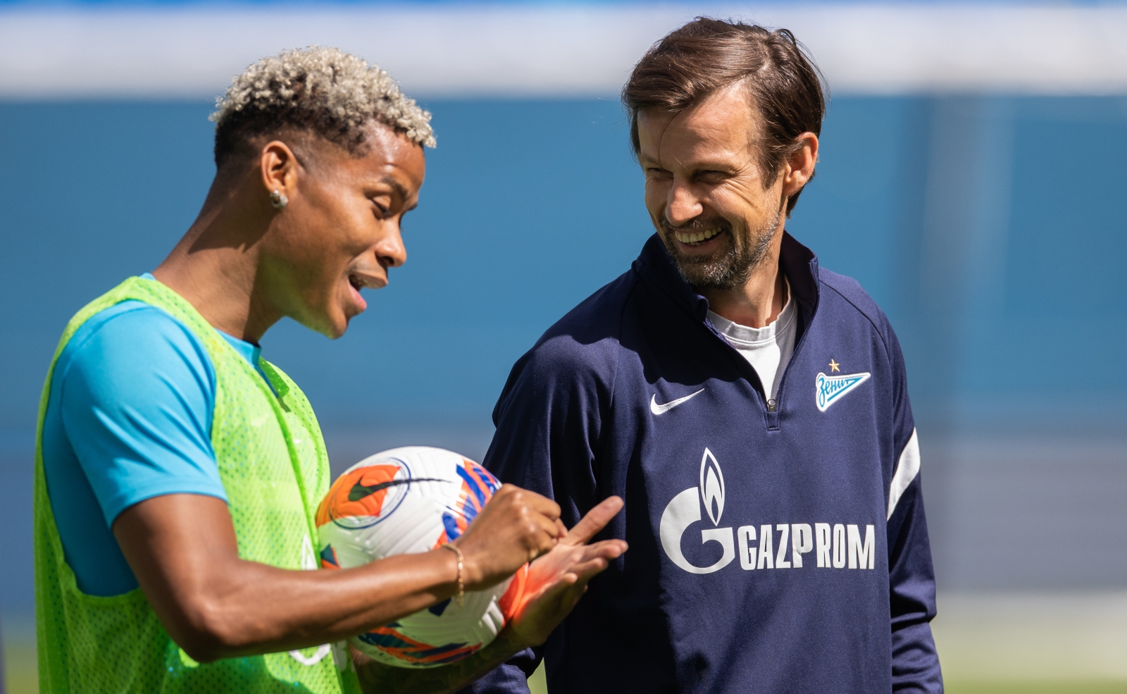 Открытая тренировка «Зенита» перед матчем со «Спартаком»