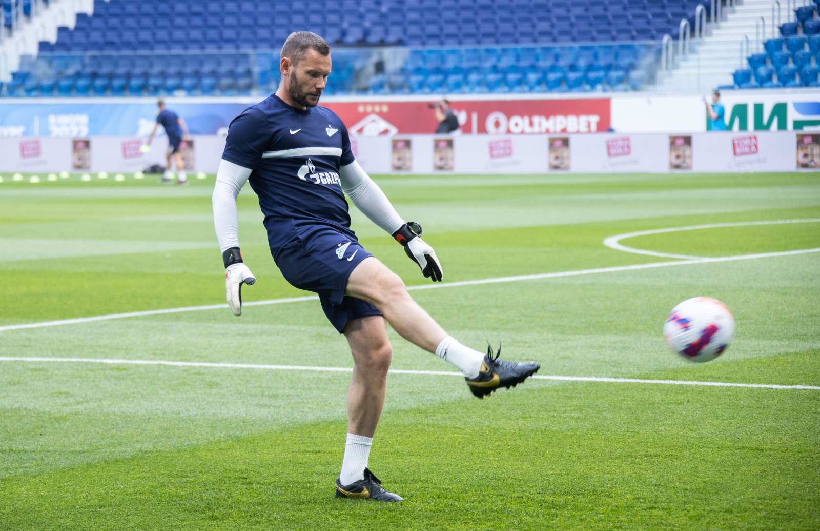 Открытая тренировка «Зенита» перед матчем со «Спартаком»