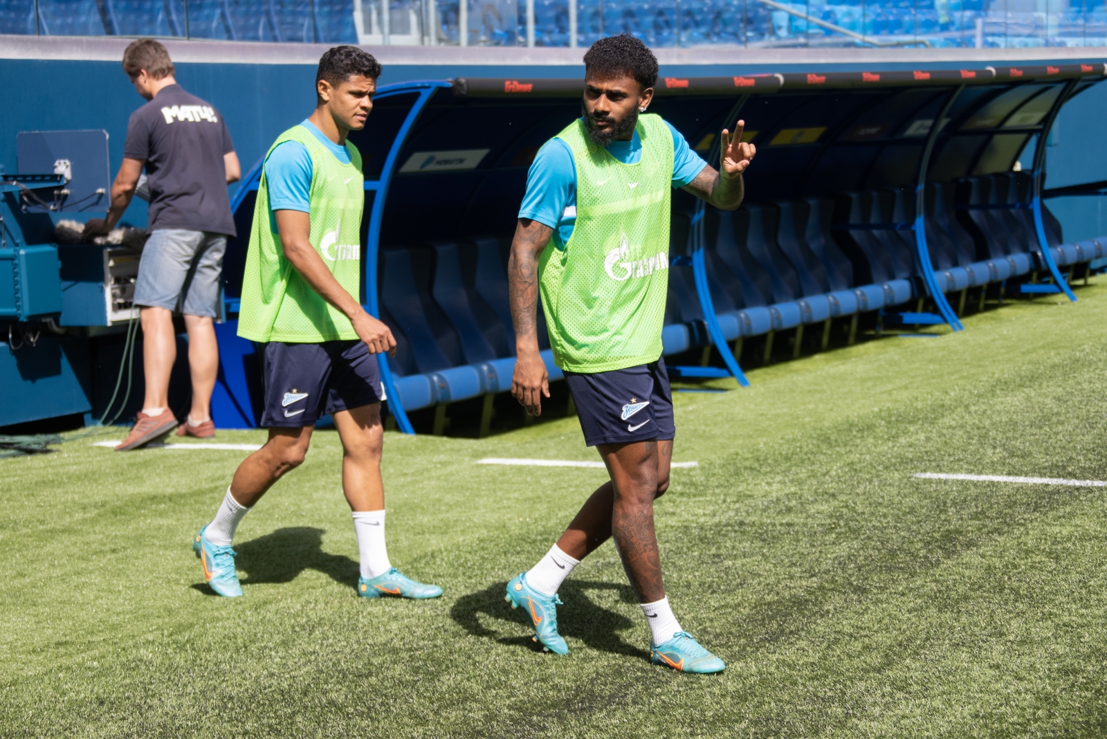 Открытая тренировка «Зенита» перед матчем со «Спартаком»