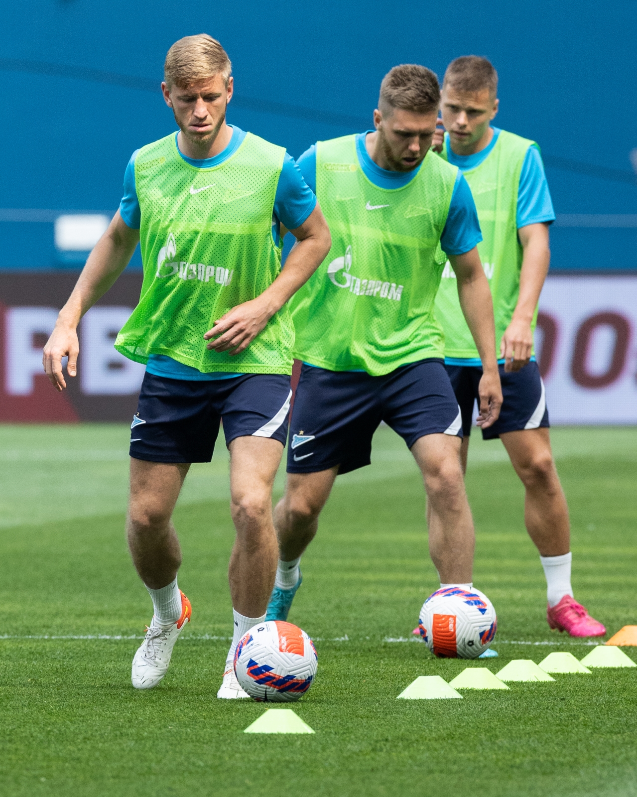 Открытая тренировка «Зенита» перед матчем со «Спартаком»