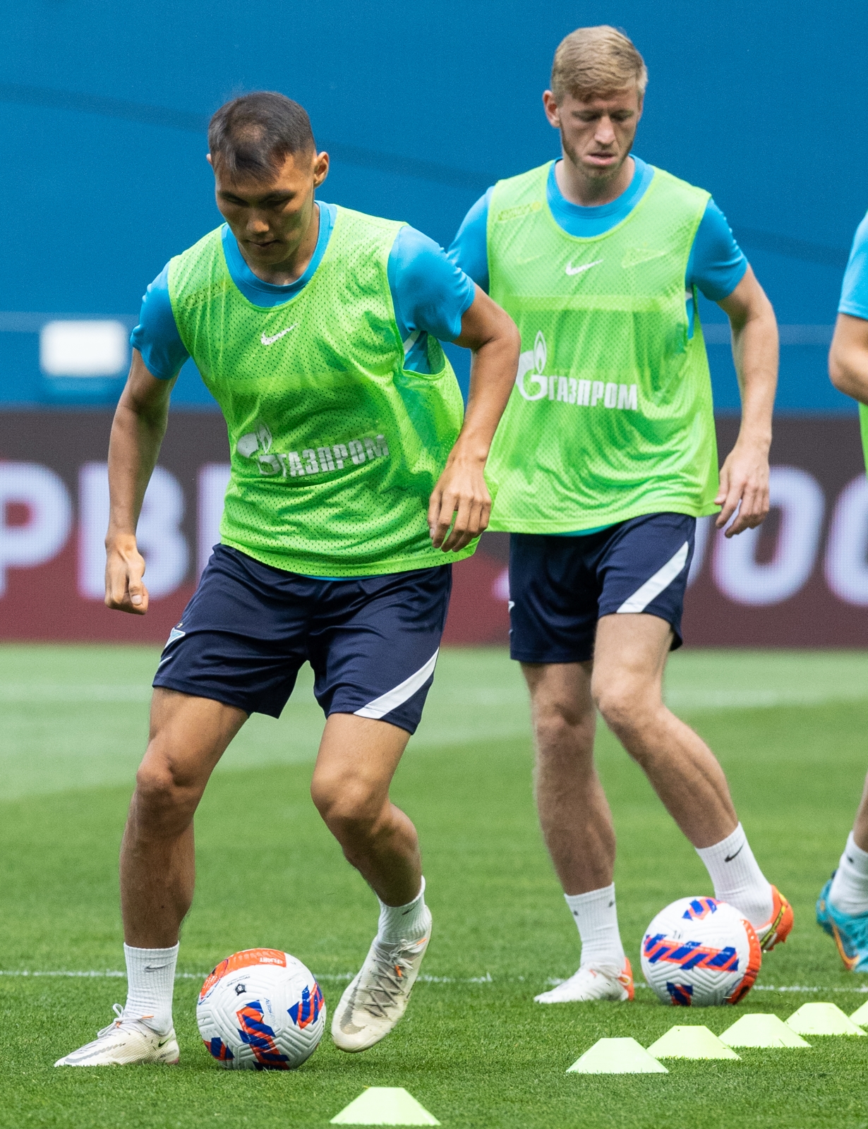 Открытая тренировка «Зенита» перед матчем со «Спартаком»