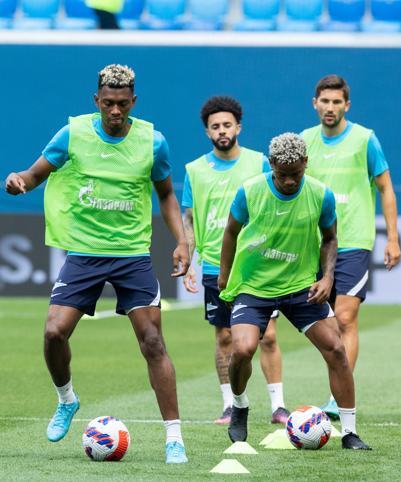 Открытая тренировка «Зенита» перед матчем со «Спартаком»
