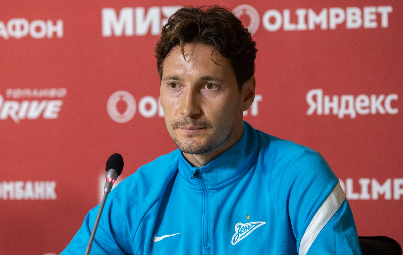 Пресс-конференция «Зенита» перед матчем со «Спартаком»