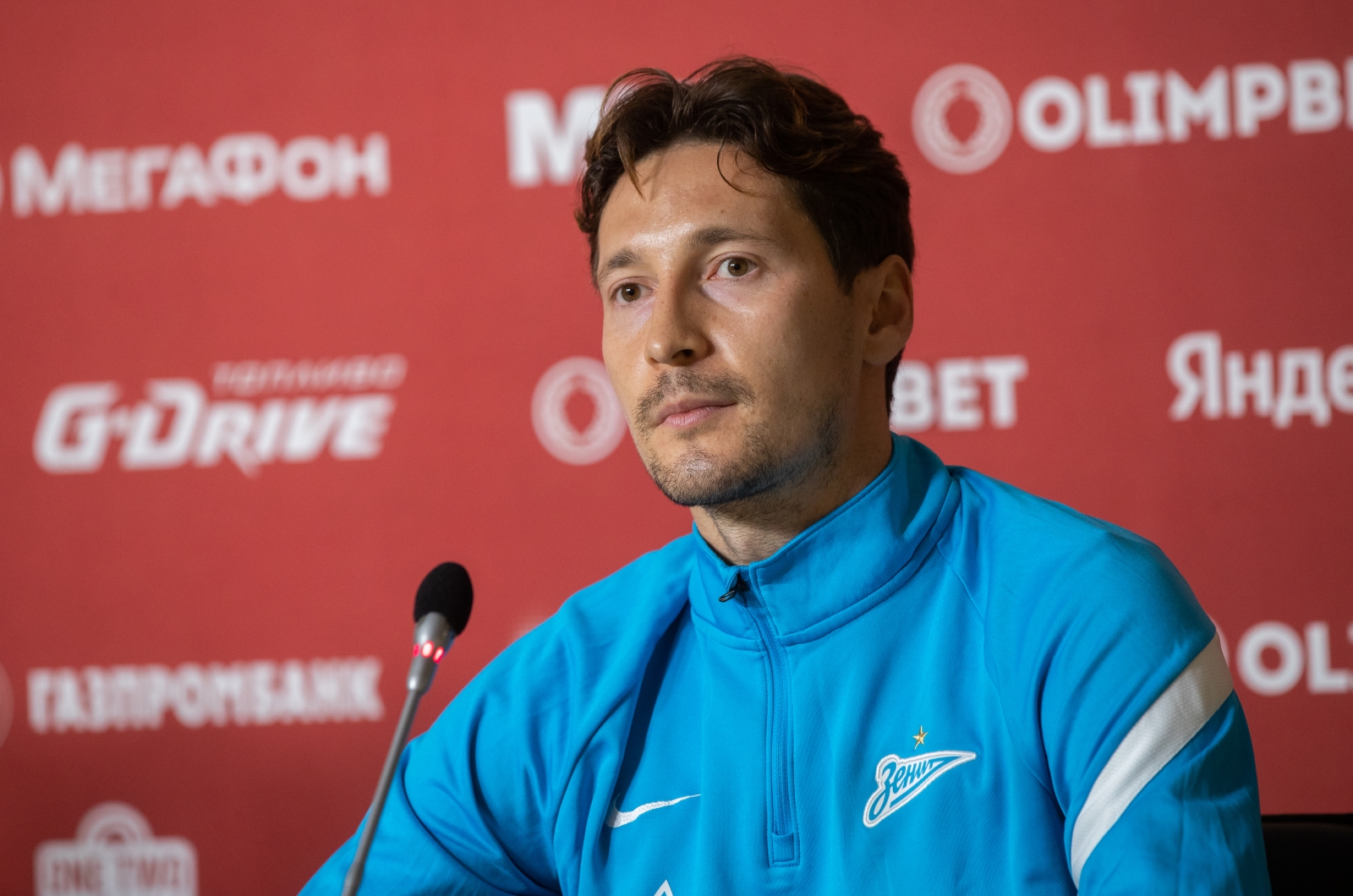 Пресс-конференция «Зенита» перед матчем со «Спартаком»