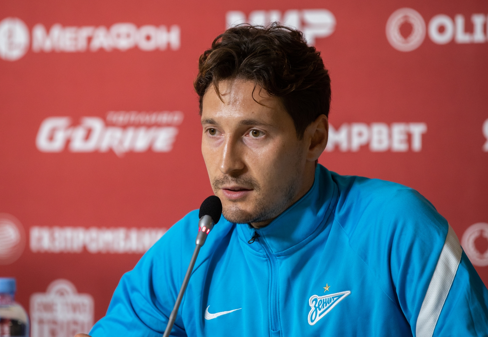 Пресс-конференция «Зенита» перед матчем со «Спартаком»