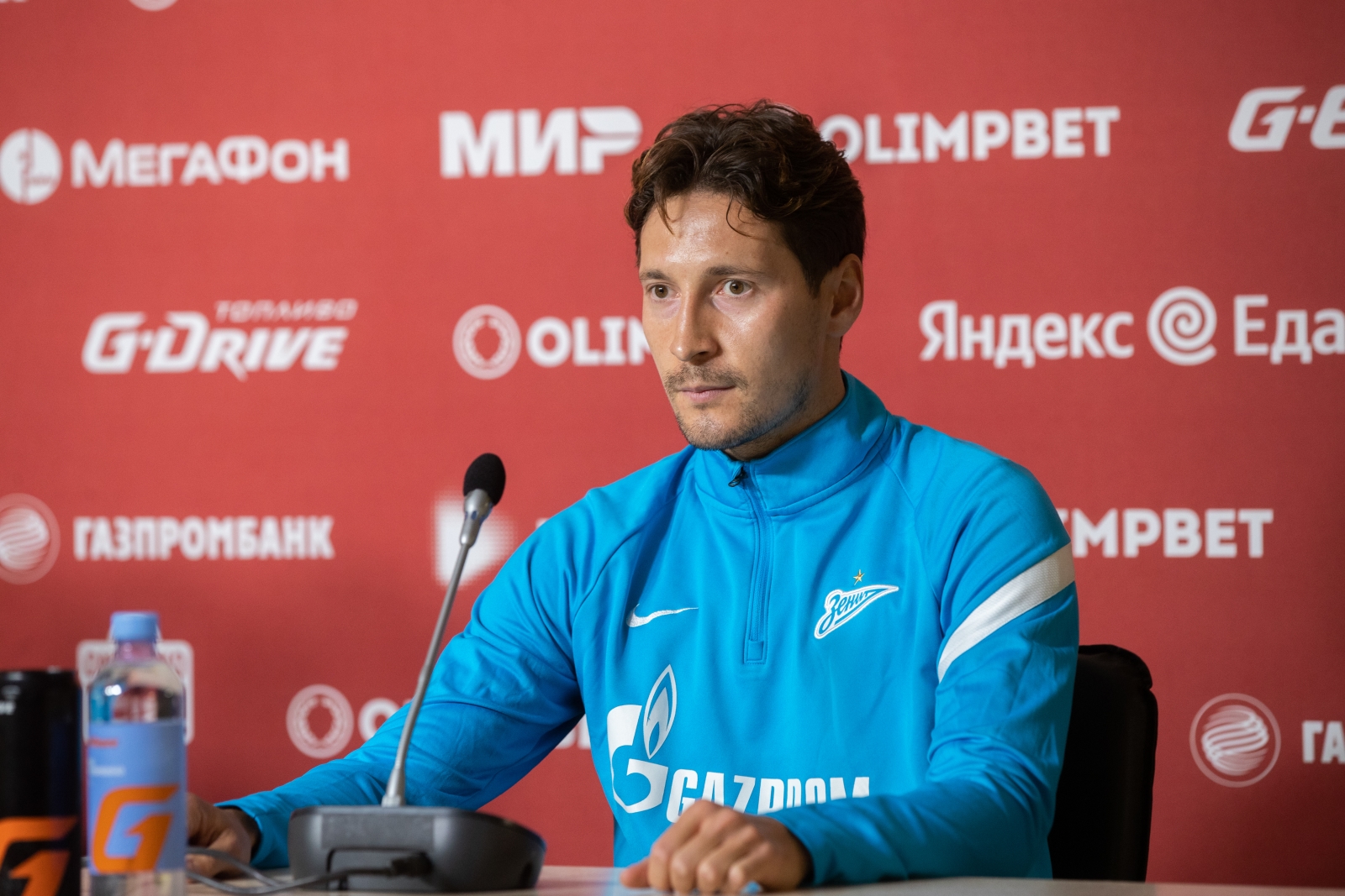 Пресс-конференция «Зенита» перед матчем со «Спартаком»