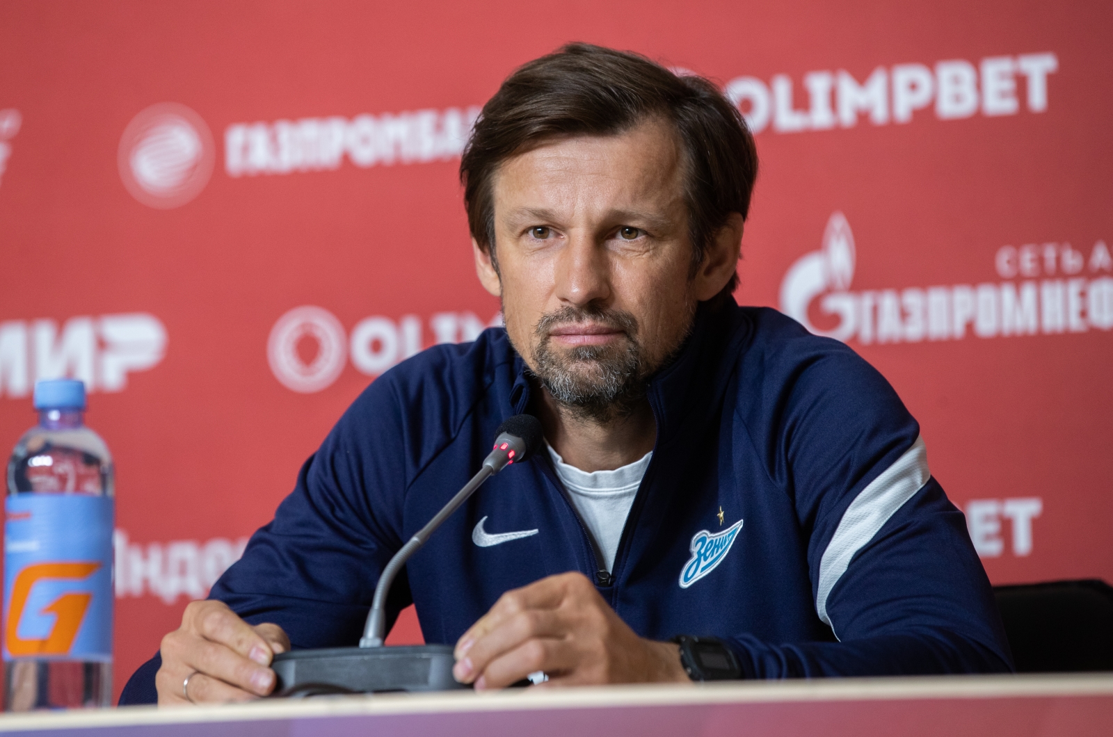 Пресс-конференция «Зенита» перед матчем со «Спартаком»