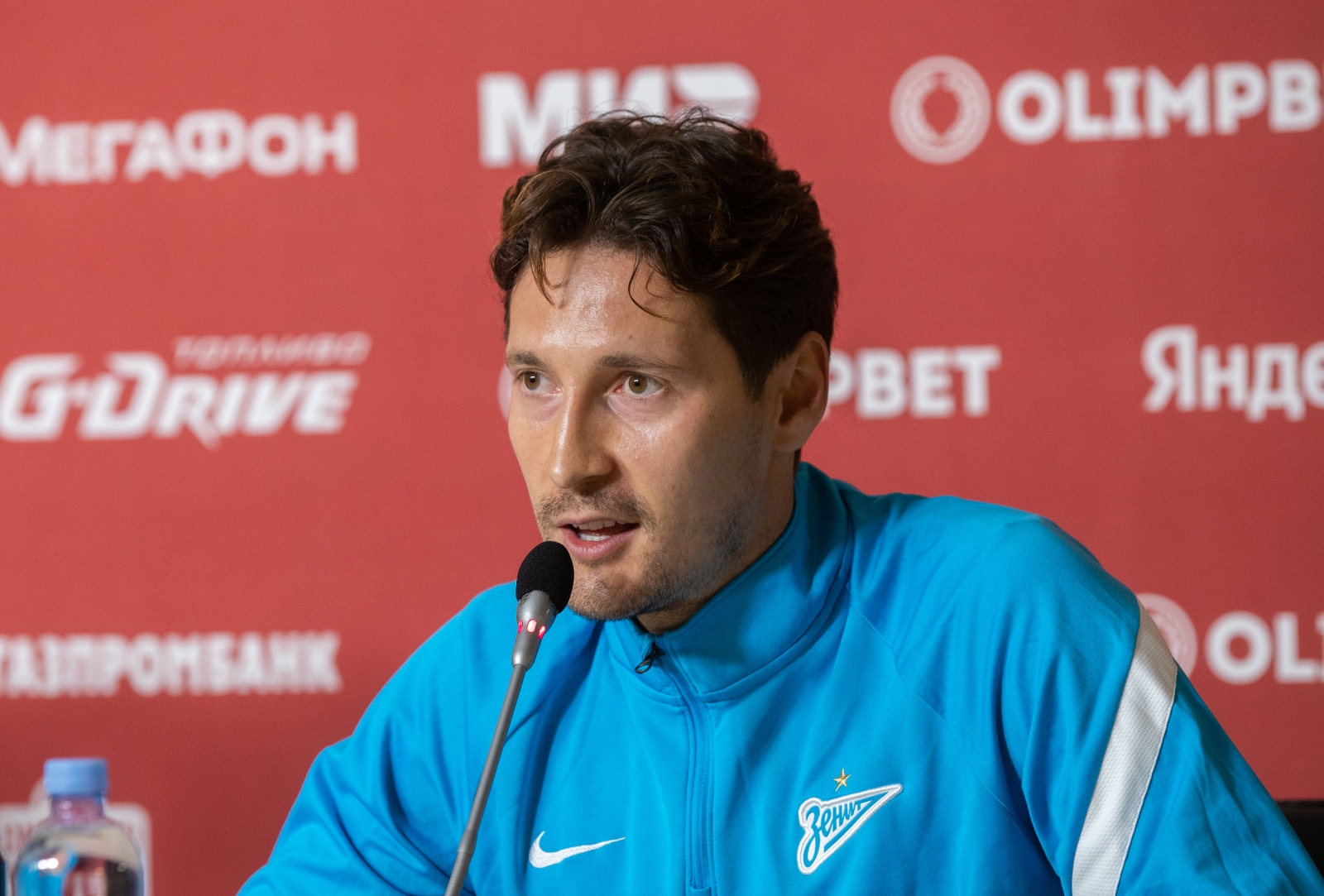 Пресс-конференция «Зенита» перед матчем со «Спартаком»