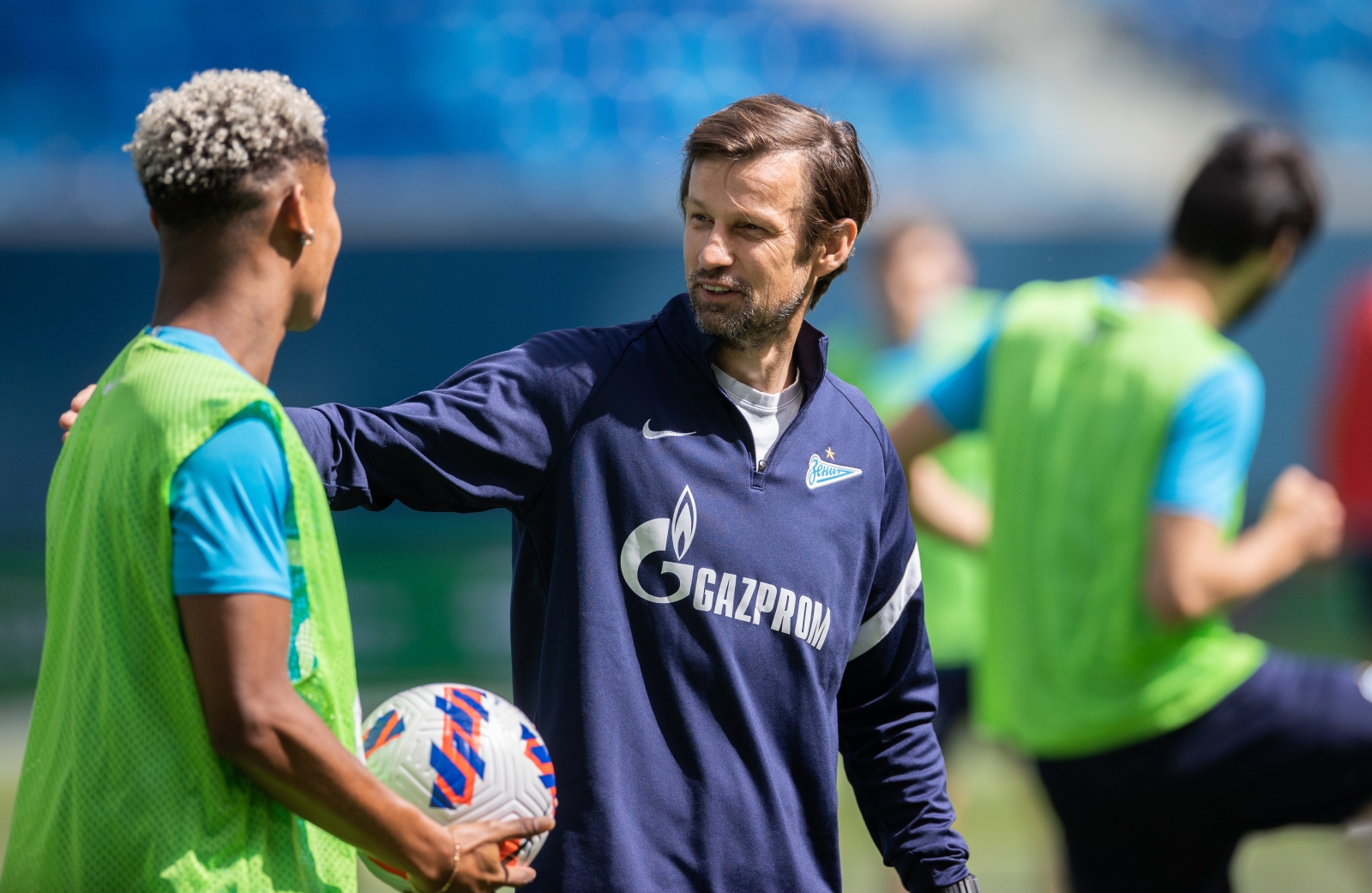 Открытая тренировка «Зенита» перед матчем со «Спартаком»