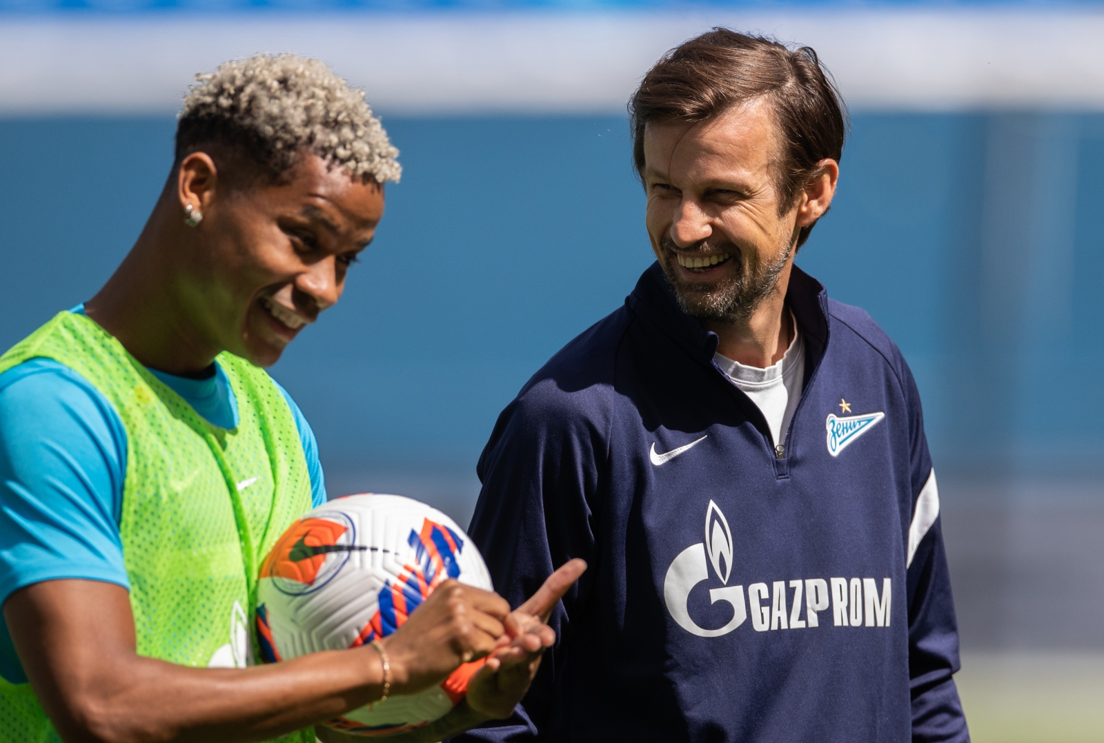 Открытая тренировка «Зенита» перед матчем со «Спартаком»