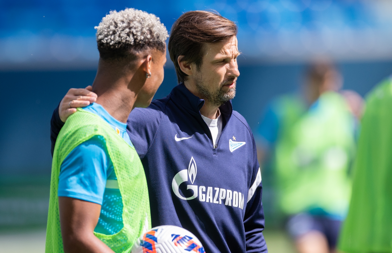 Открытая тренировка «Зенита» перед матчем со «Спартаком»