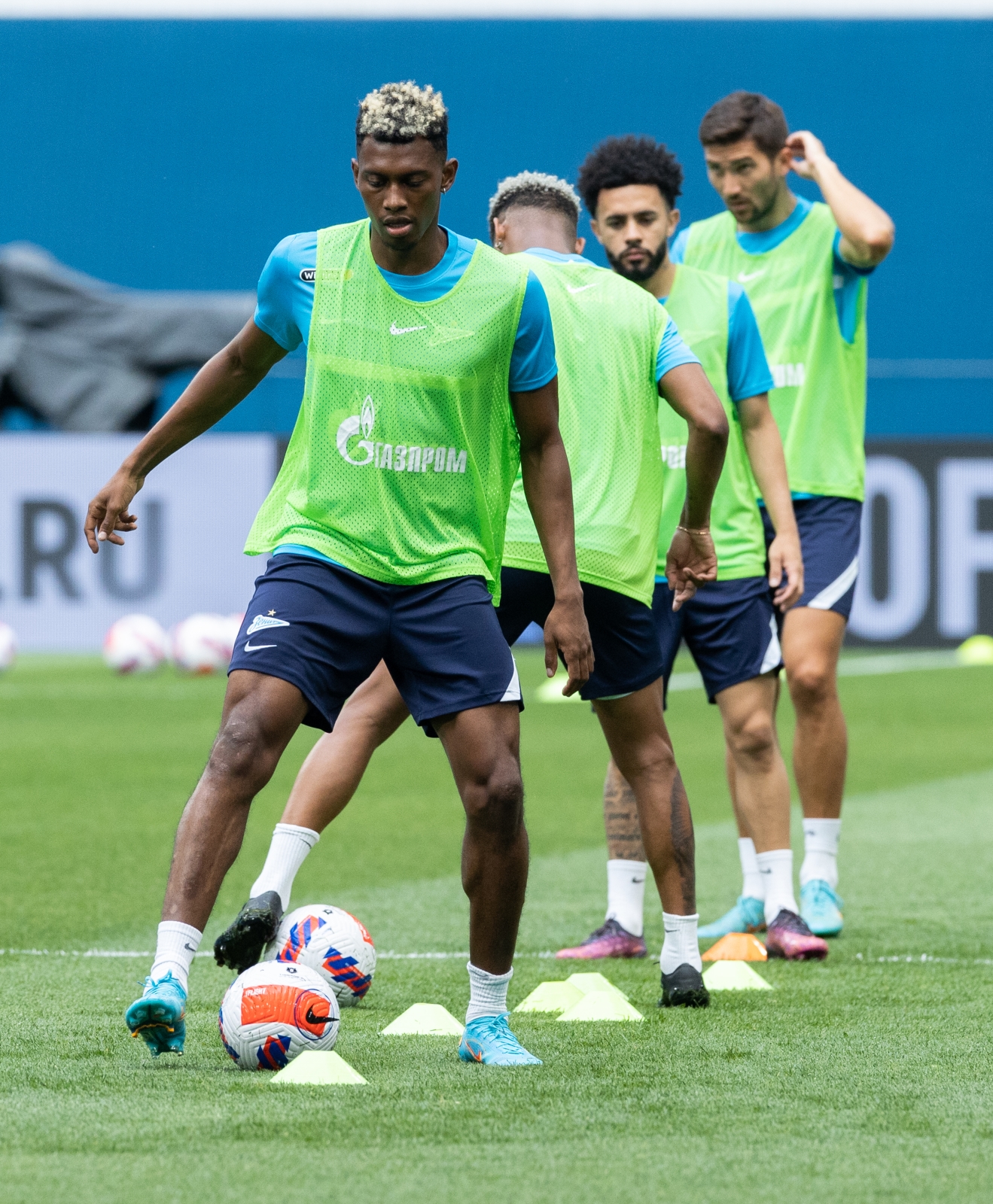 Открытая тренировка «Зенита» перед матчем со «Спартаком»