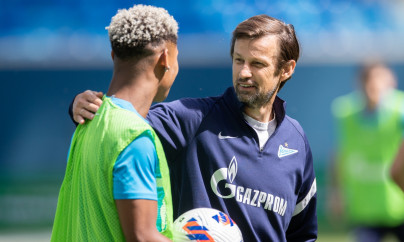 Открытая тренировка «Зенита» перед матчем со «Спартаком»