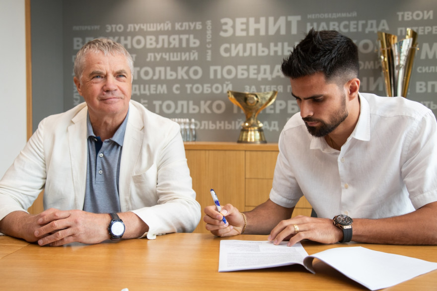 Родригао заключил контракт с «Зенитом»
