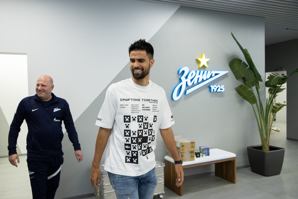 Родригао прибыл на «Газпром Арену»