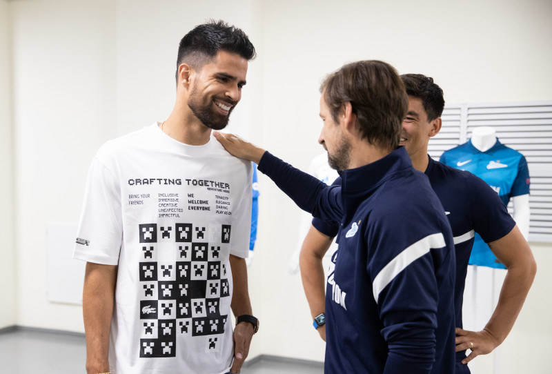 Родригао прибыл на «Газпром Арену»