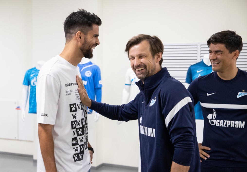 Родригао прибыл на «Газпром Арену»