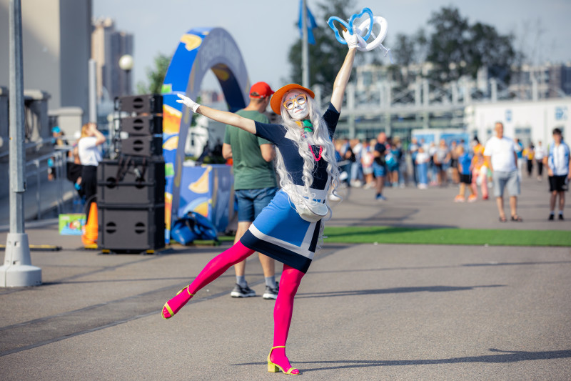 Фан-променад перед матчем «Зенит» — «Торпедо»