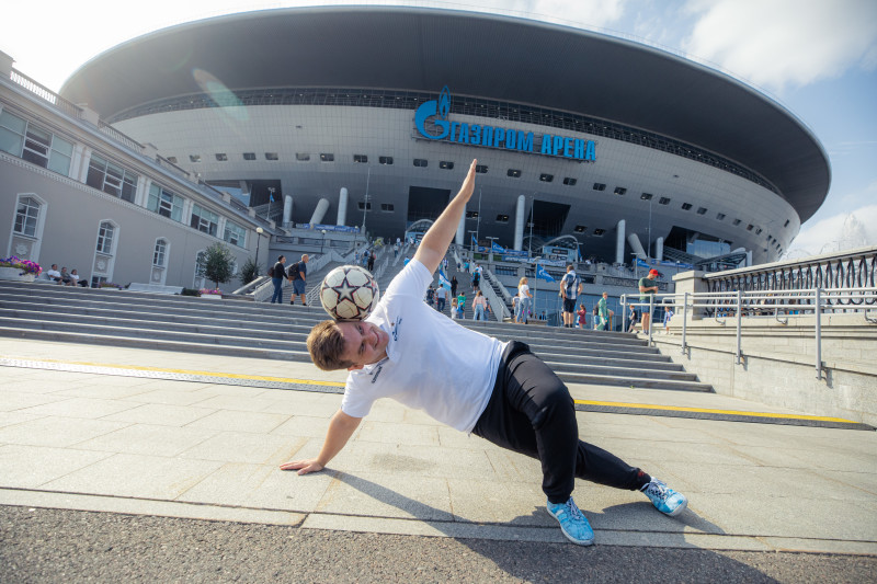 Фан-променад перед матчем «Зенит» — «Торпедо»