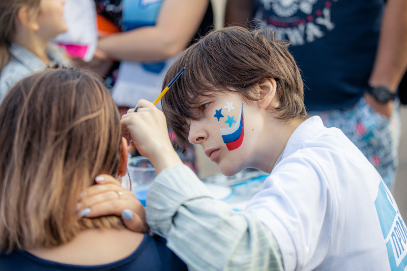 Фан-променад перед матчем «Зенит» — «Торпедо»