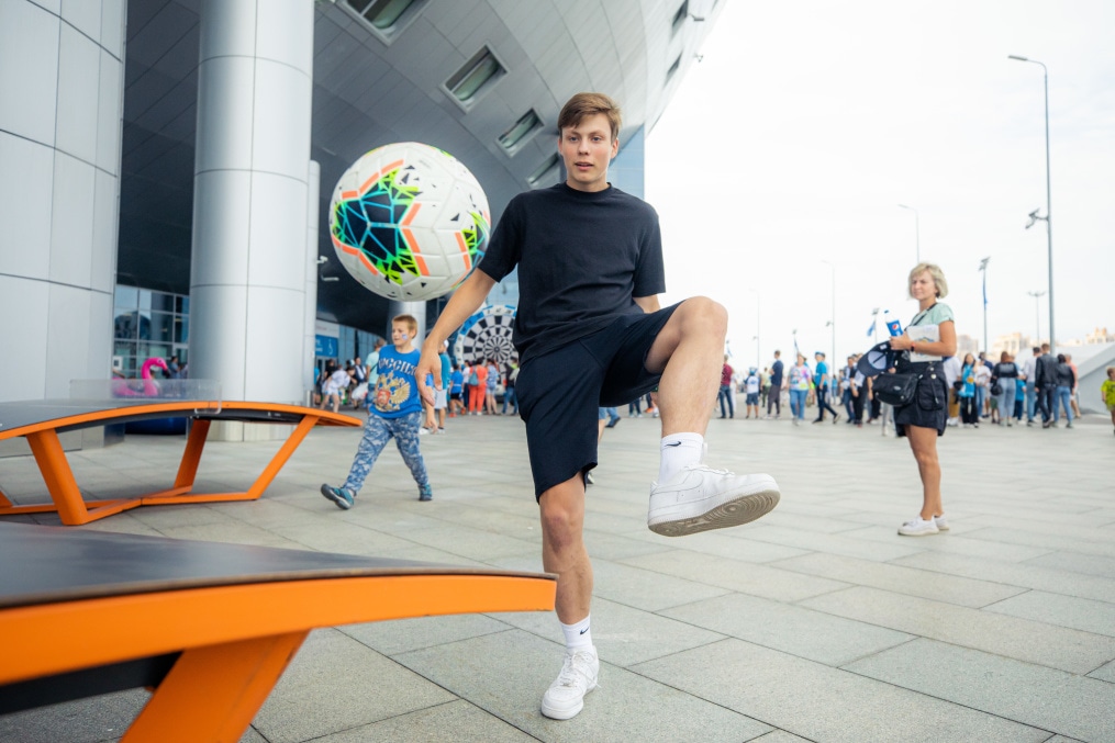 Фан-променад перед матчем «Зенит» — «Торпедо»