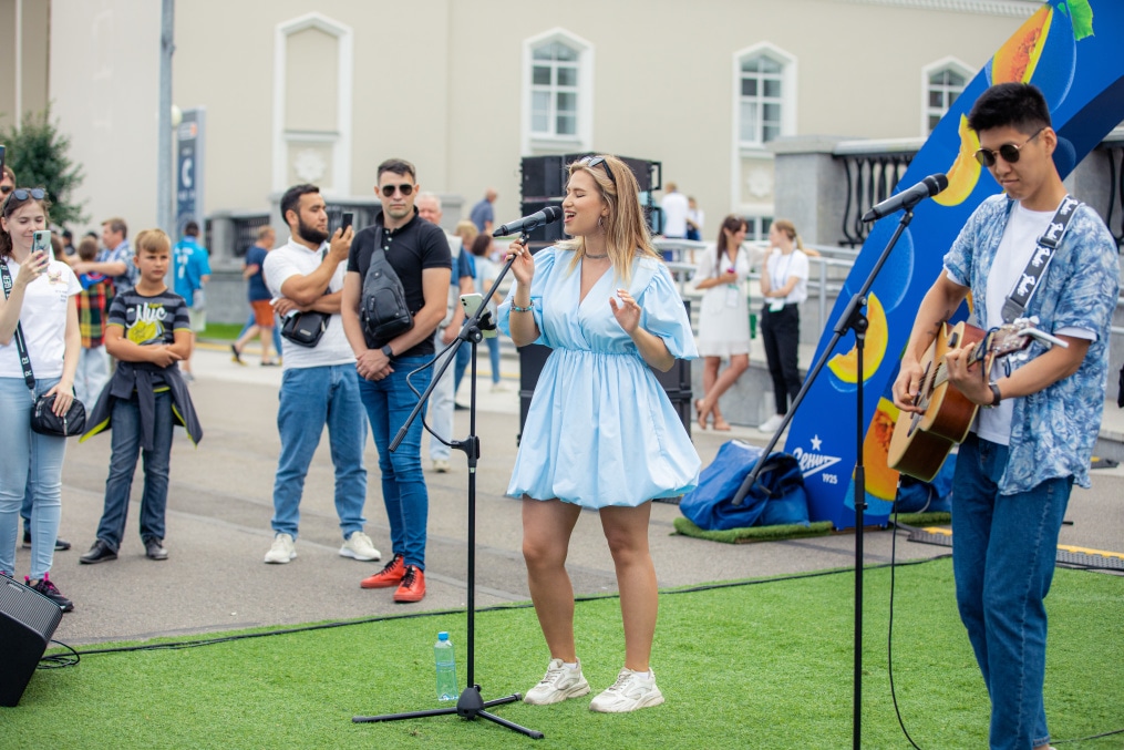 Фан-променад перед матчем «Зенит» — «Торпедо»