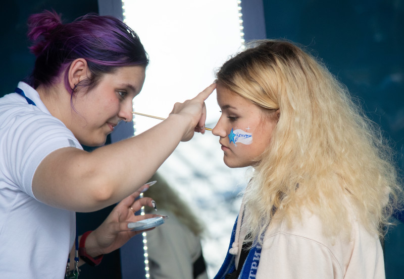 Фан-променад перед матчем «Зенит» — «Торпедо»