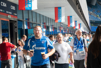 Фан-променад перед матчем «Зенит» — «Торпедо»