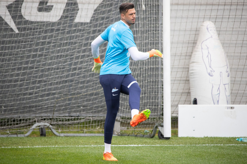 Открытая тренировка «Зенита» перед матчем с «Уралом»