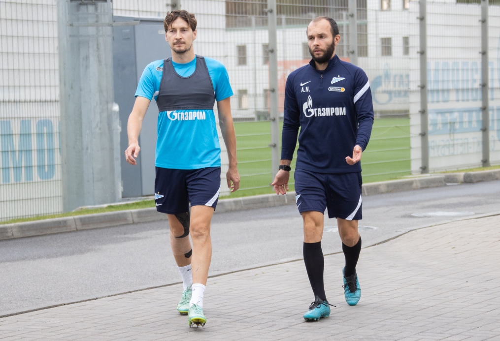 Открытая тренировка «Зенита» перед матчем с «Уралом»