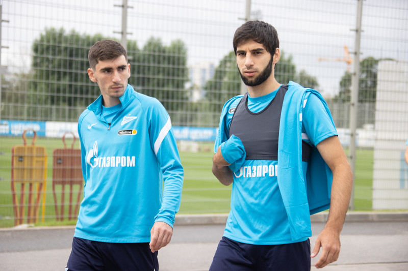 Открытая тренировка «Зенита» перед матчем с «Уралом»