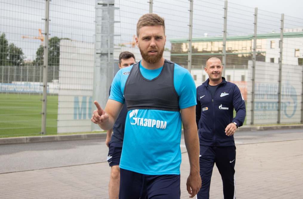 Открытая тренировка «Зенита» перед матчем с «Уралом»