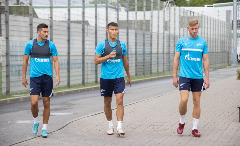 Открытая тренировка «Зенита» перед матчем с «Уралом»