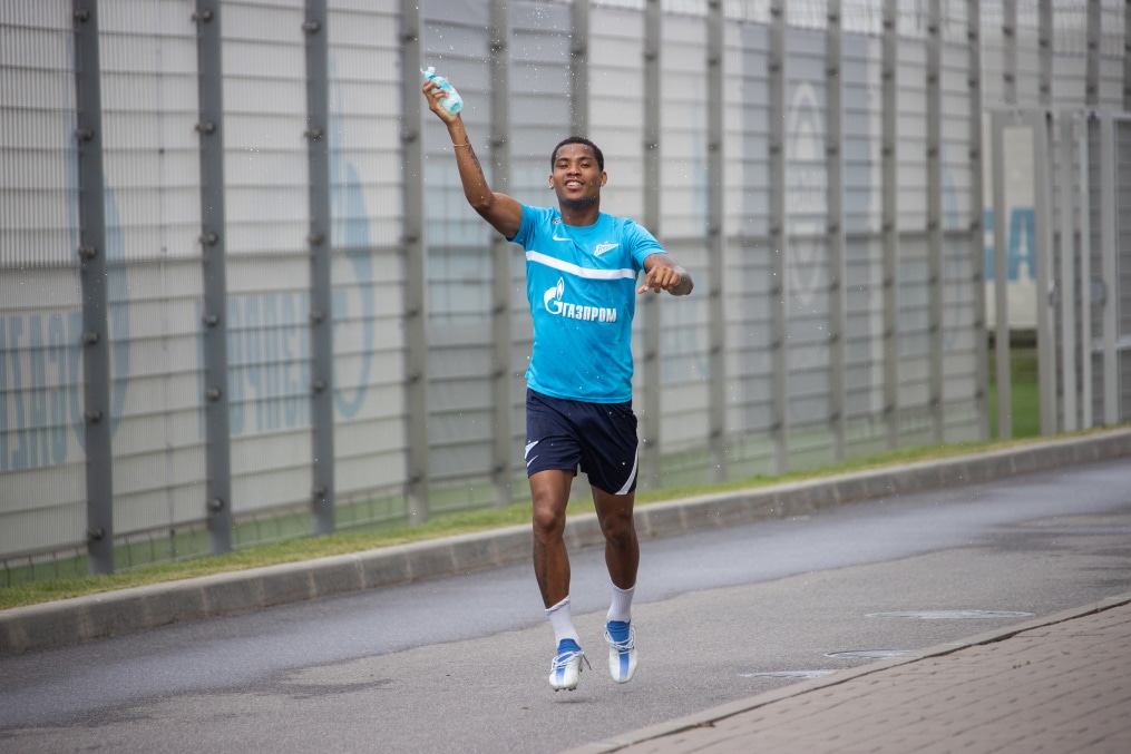 Открытая тренировка «Зенита» перед матчем с «Уралом»