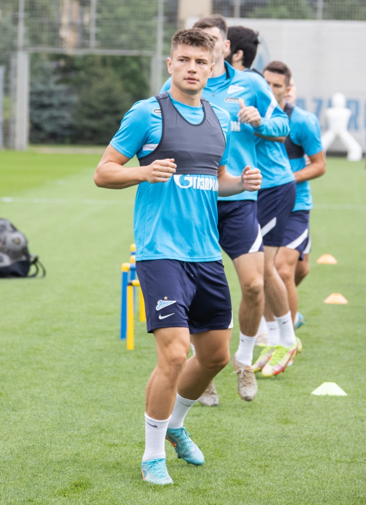 Открытая тренировка «Зенита» перед матчем с «Уралом»