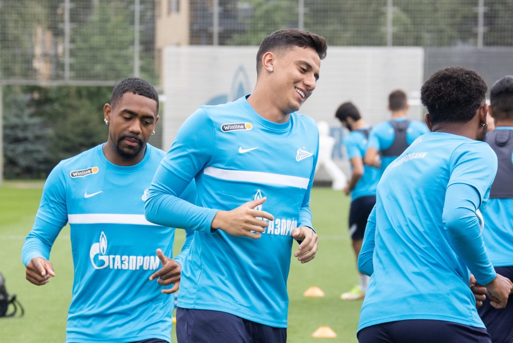 Открытая тренировка «Зенита» перед матчем с «Уралом»