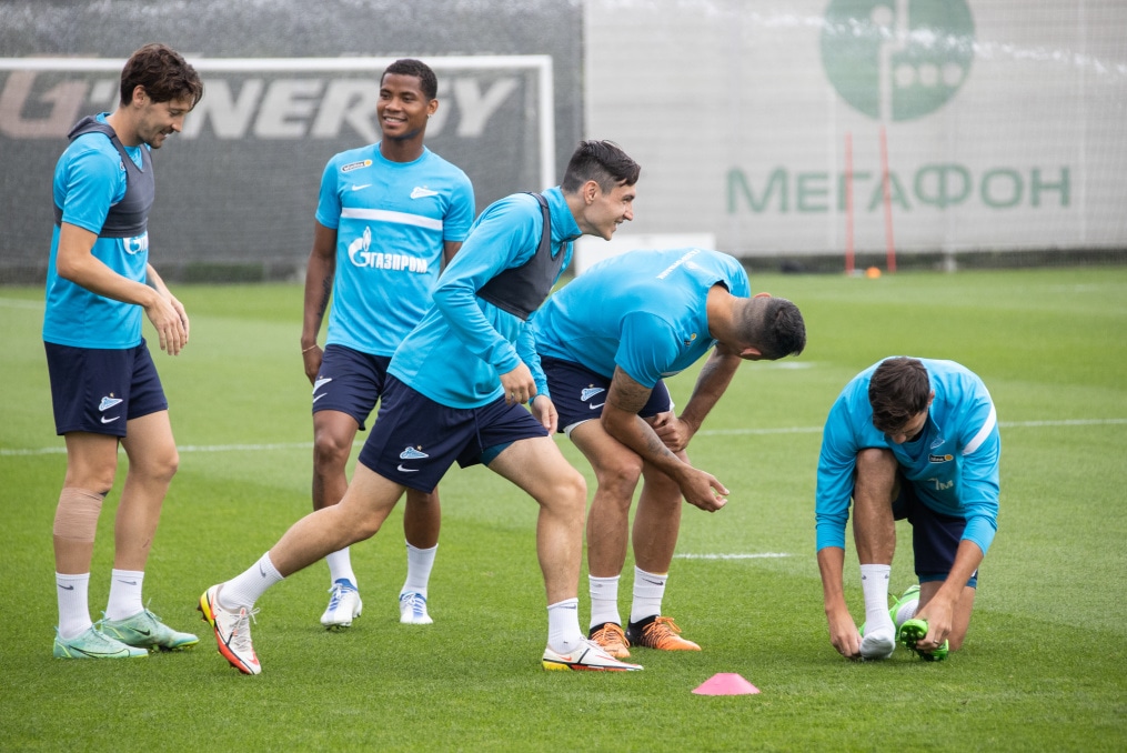 Открытая тренировка «Зенита» перед матчем с «Уралом»