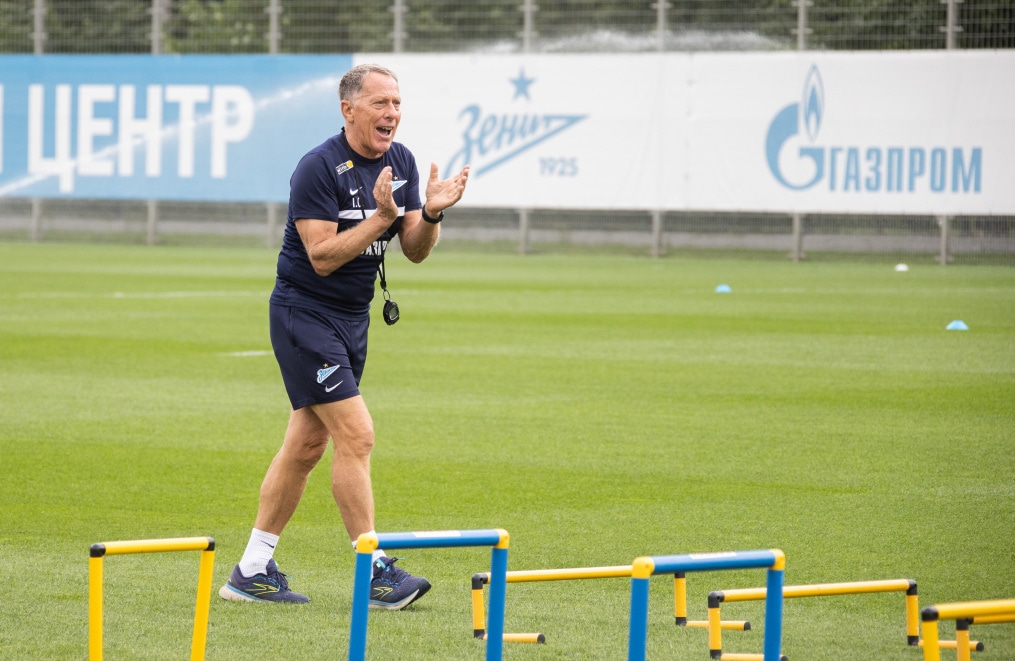 Открытая тренировка «Зенита» перед матчем с «Уралом»