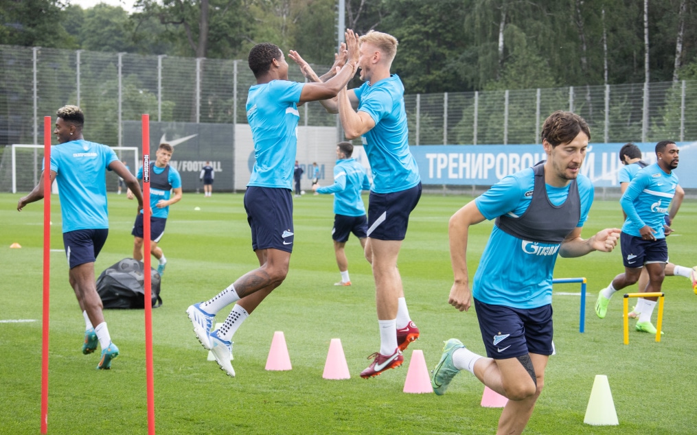 Открытая тренировка «Зенита» перед матчем с «Уралом»