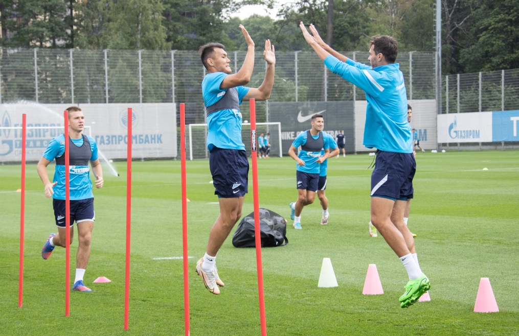 Открытая тренировка «Зенита» перед матчем с «Уралом»