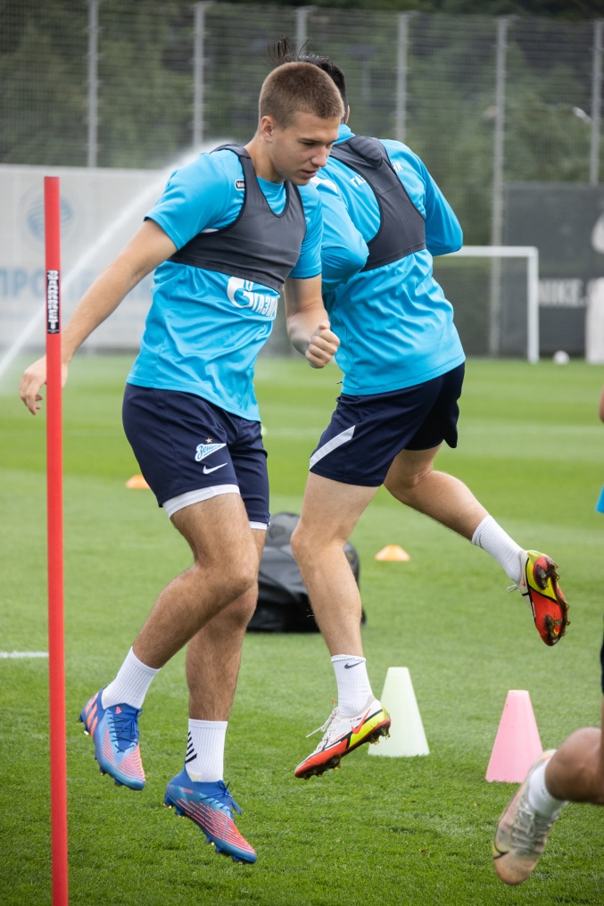 Открытая тренировка «Зенита» перед матчем с «Уралом»