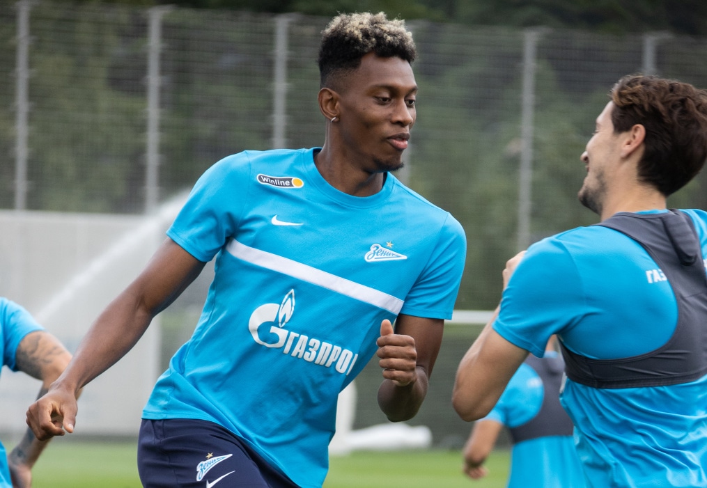 Открытая тренировка «Зенита» перед матчем с «Уралом»