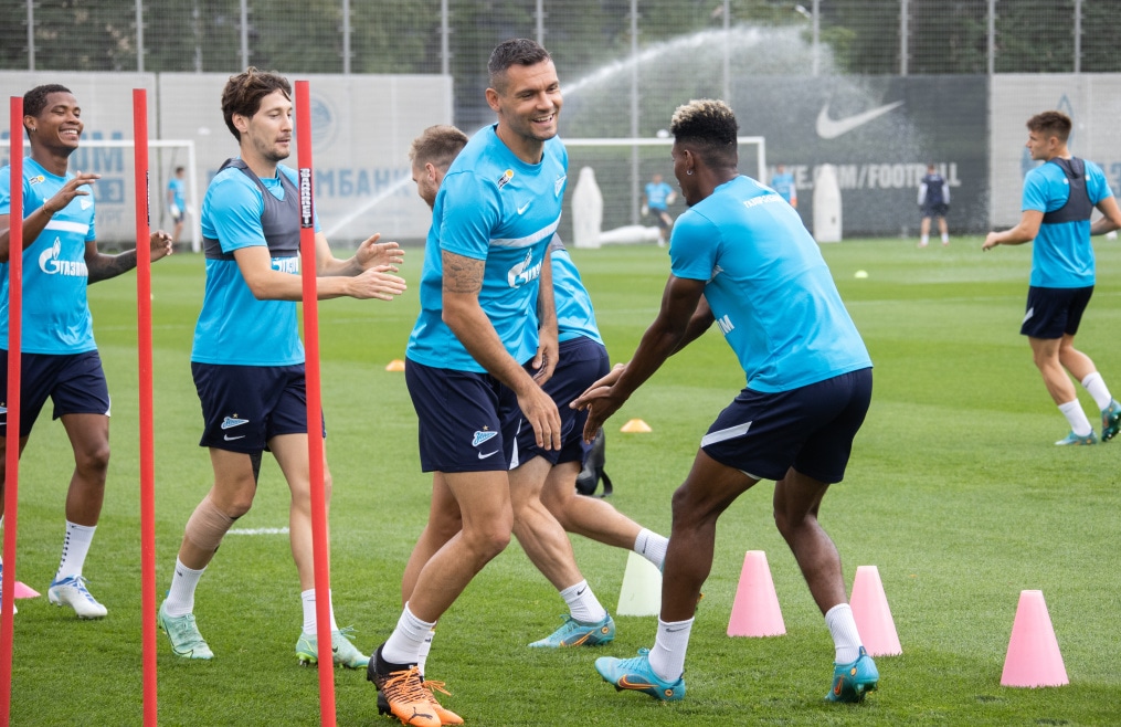 Открытая тренировка «Зенита» перед матчем с «Уралом»