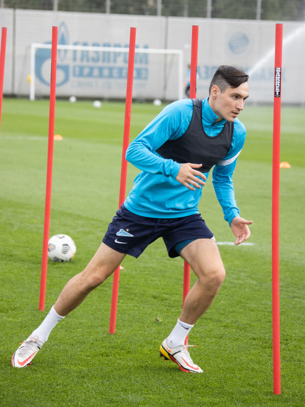 Открытая тренировка «Зенита» перед матчем с «Уралом»