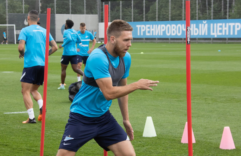 Открытая тренировка «Зенита» перед матчем с «Уралом»