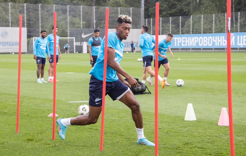 Открытая тренировка «Зенита» перед матчем с «Уралом»