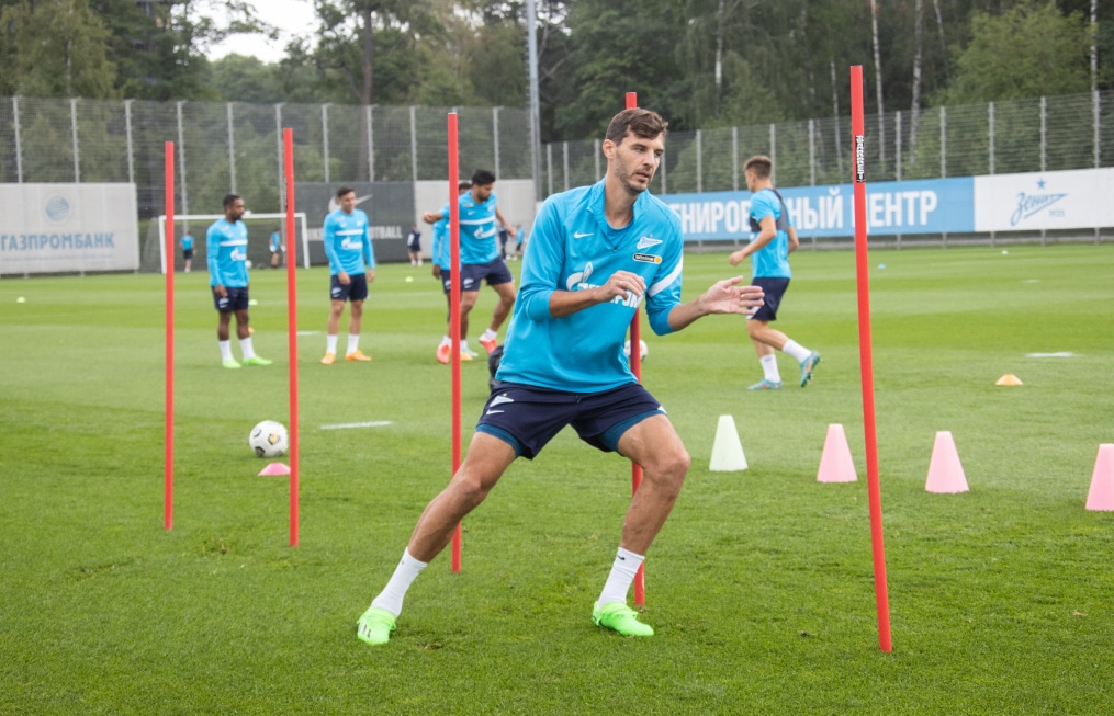 Открытая тренировка «Зенита» перед матчем с «Уралом»